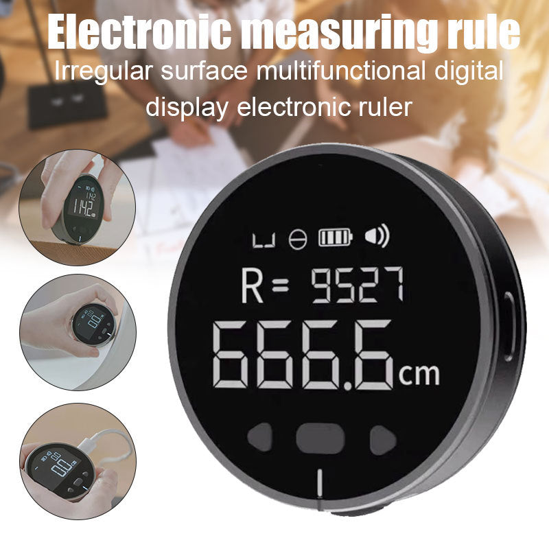 ProMeasure™ - High Precision Electronic Measuring Ruler with Digital LCD Display