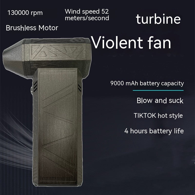 Turbo Fan Silent High Power Jet Fan with Fast Motor Air Duster