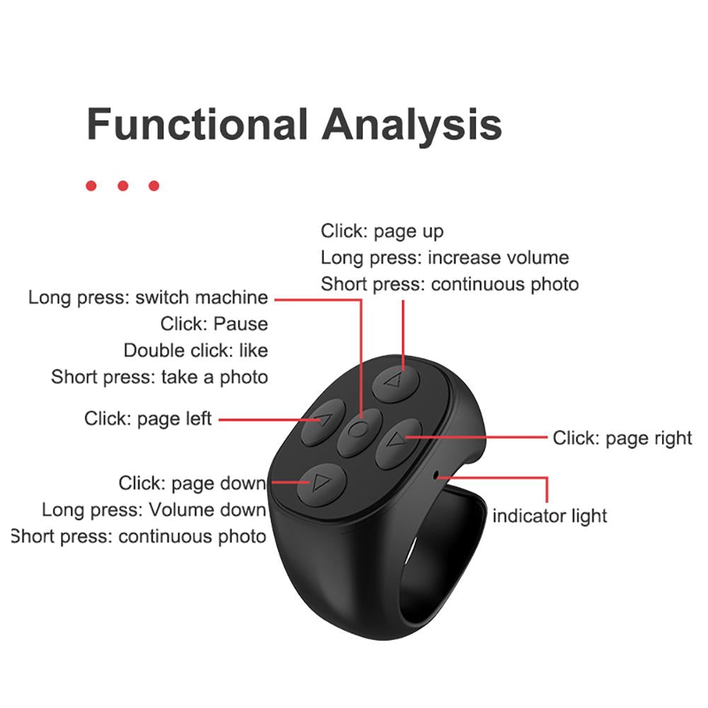 Automatic Tiktok mobile Phone Bluetooth Remote Control